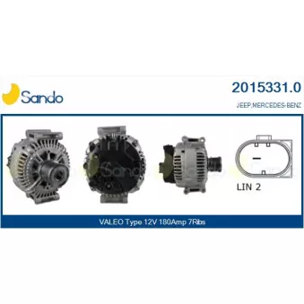 Alternateur SANDO 2015331.0