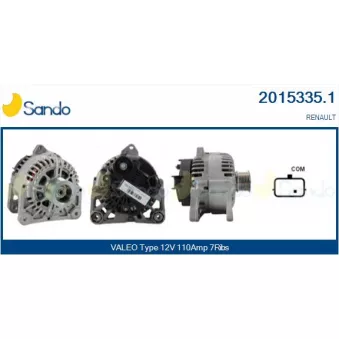 Alternateur SANDO 2015335.1