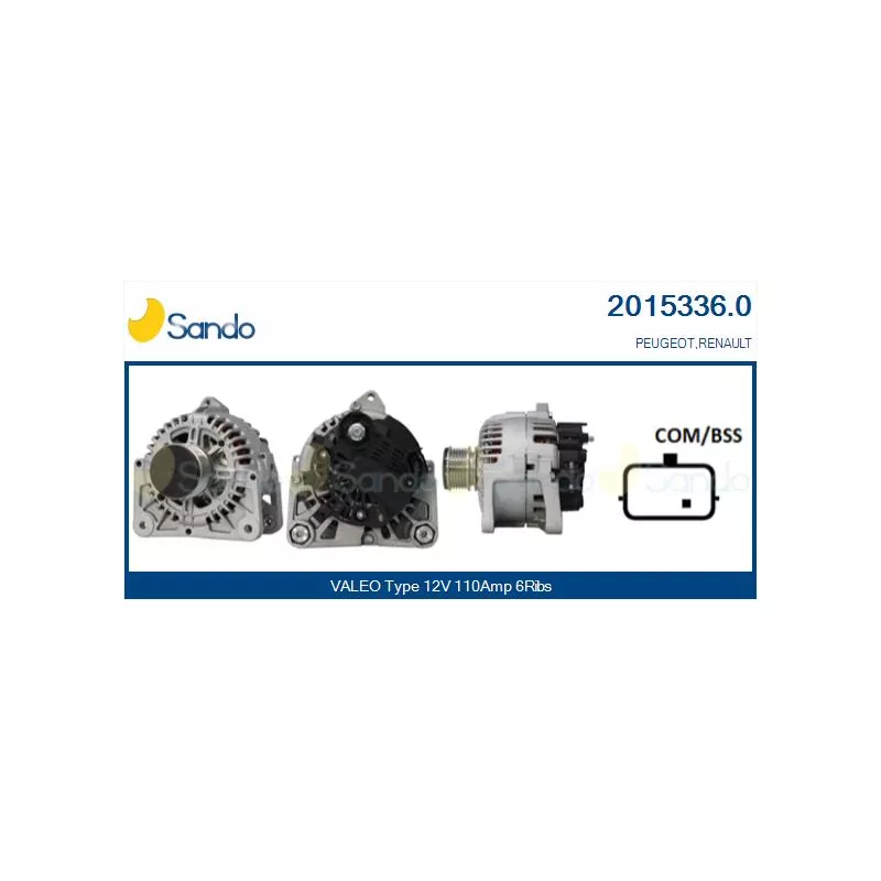 Alternateur SANDO 2015336.0