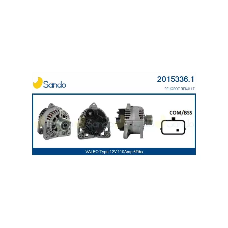 Alternateur SANDO 2015336.1
