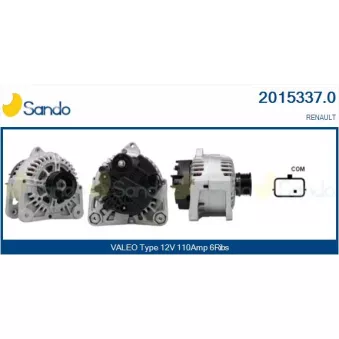 Alternateur SANDO 2015337.0