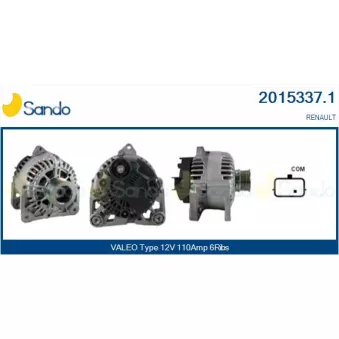 Alternateur SANDO 2015337.1
