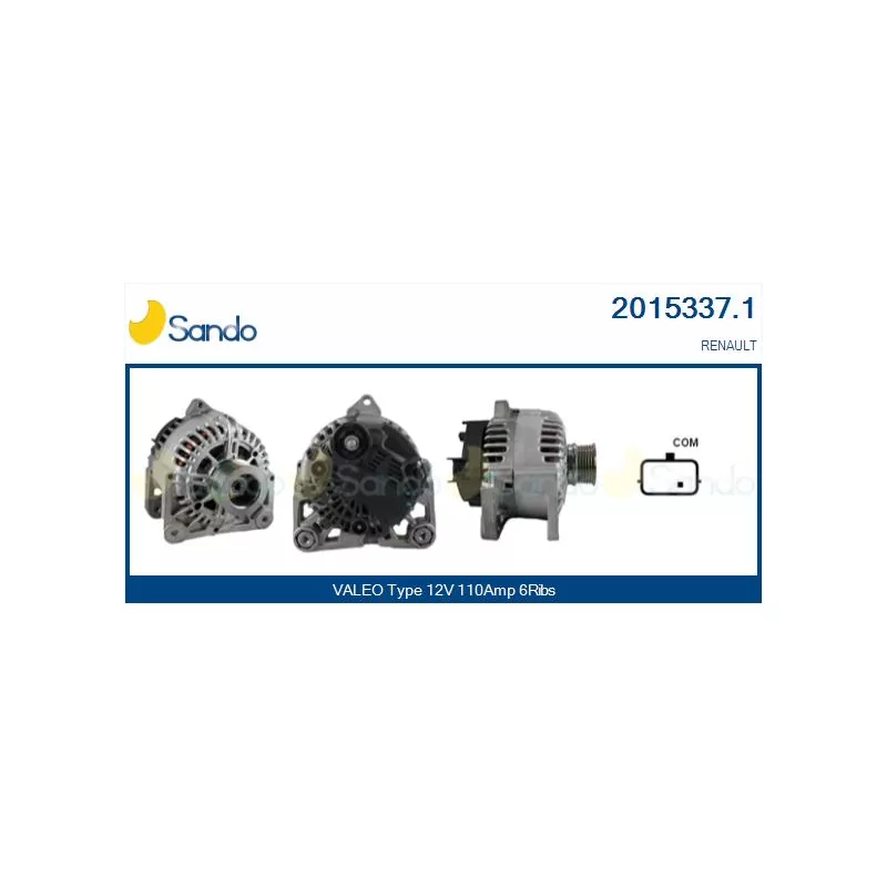 Alternateur SANDO 2015337.1