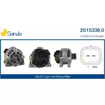 Alternateur SANDO 2015338.0