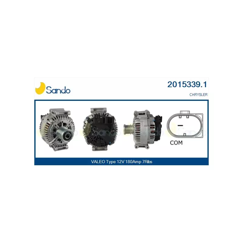 Alternateur SANDO 2015339.1