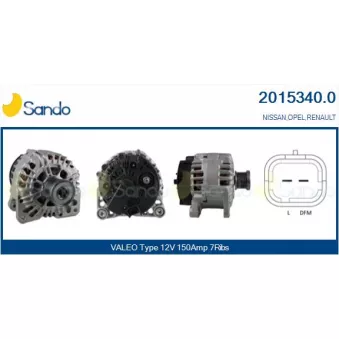 Alternateur SANDO 2015340.0