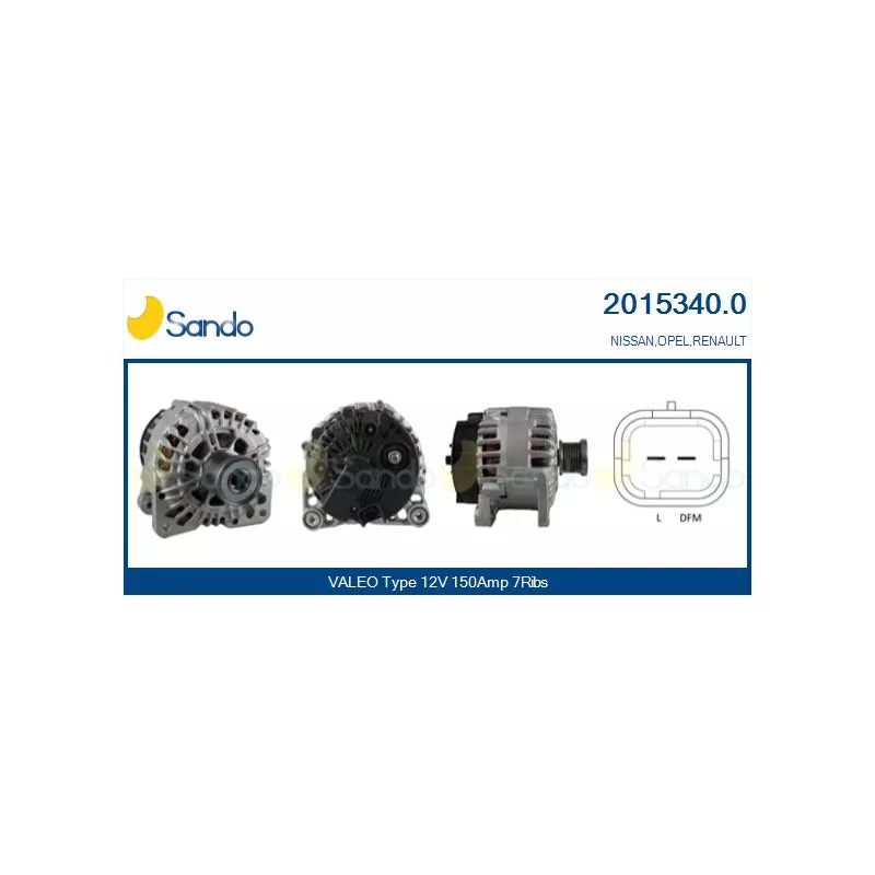 Alternateur SANDO 2015340.0