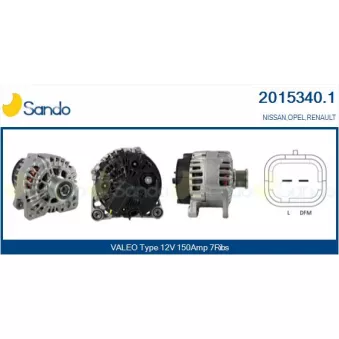 Alternateur SANDO 2015340.1