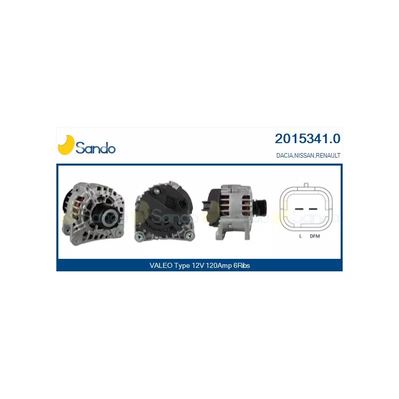 Alternateur SANDO 2015341.0