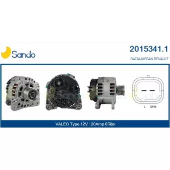 Alternateur SANDO 2015341.1