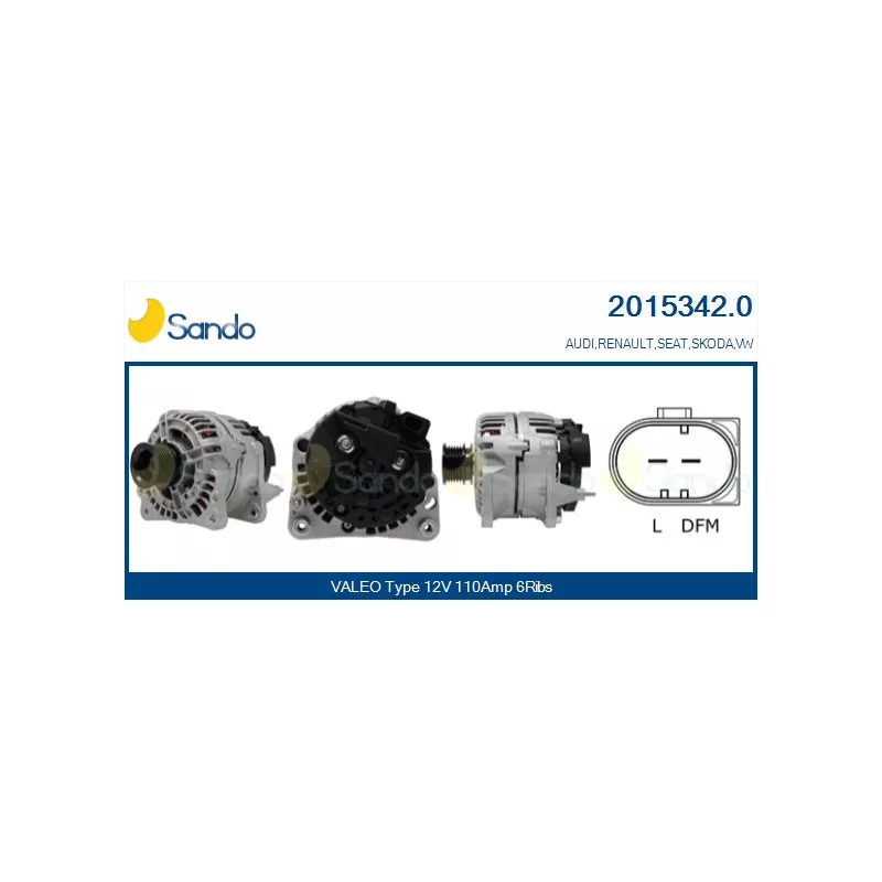 Alternateur SANDO 2015342.0