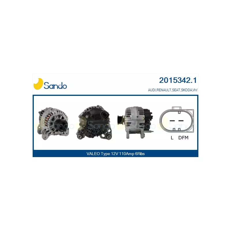 Alternateur SANDO 2015342.1