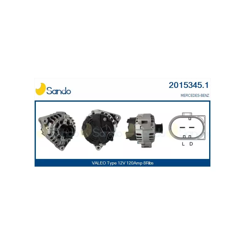 Alternateur SANDO 2015345.1