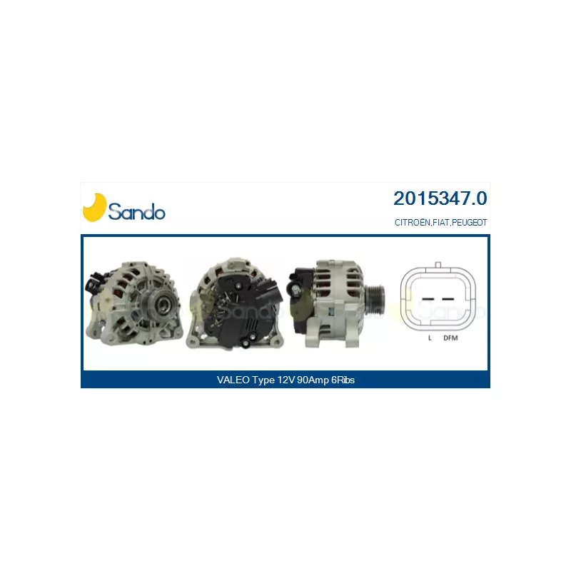 Alternateur SANDO 2015347.0