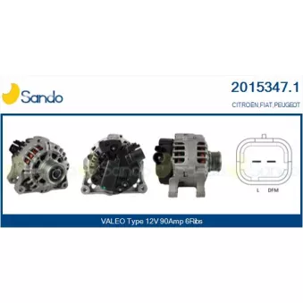 Alternateur SANDO 2015347.1