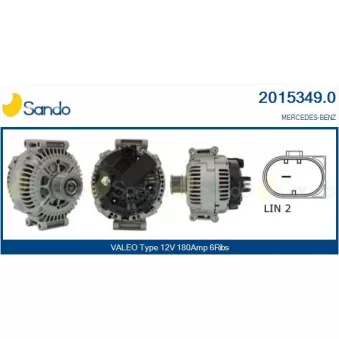 Alternateur SANDO 2015349.0
