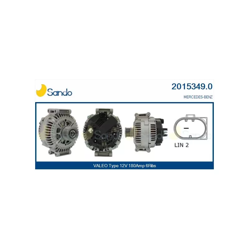 Alternateur SANDO 2015349.0