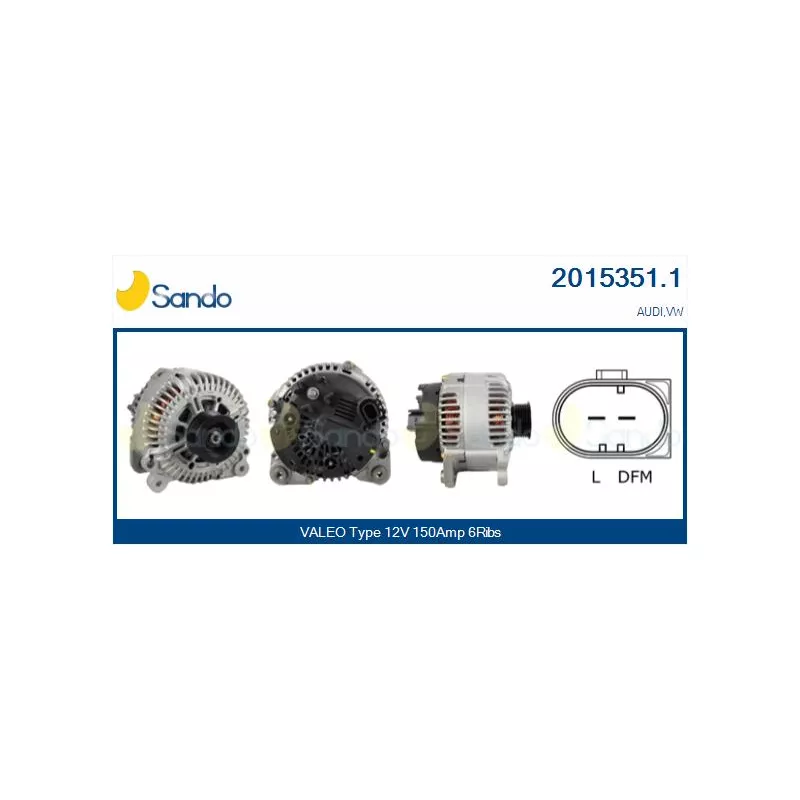 Alternateur SANDO 2015351.1