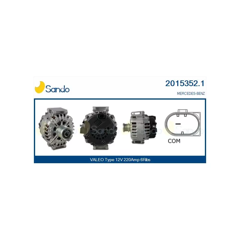 Alternateur SANDO 2015352.1