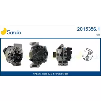 Alternateur SANDO 2015356.1