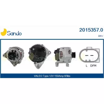 Alternateur SANDO 2015357.0