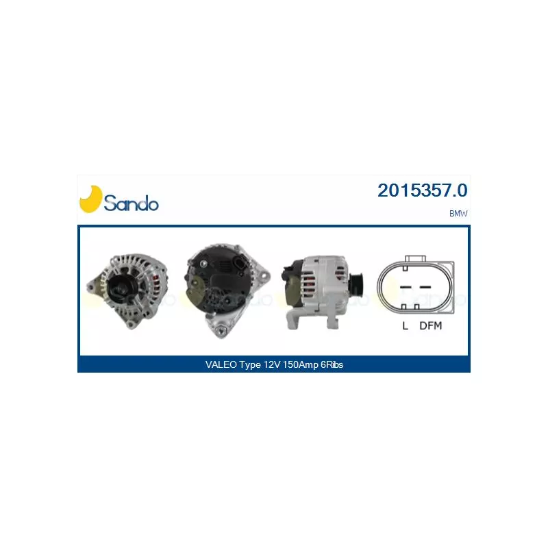 Alternateur SANDO 2015357.0