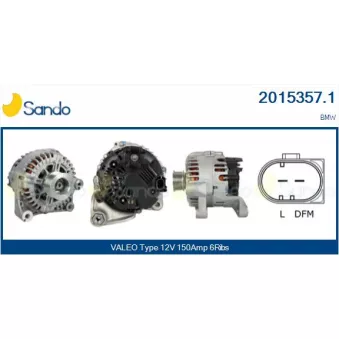 Alternateur SANDO 2015357.1