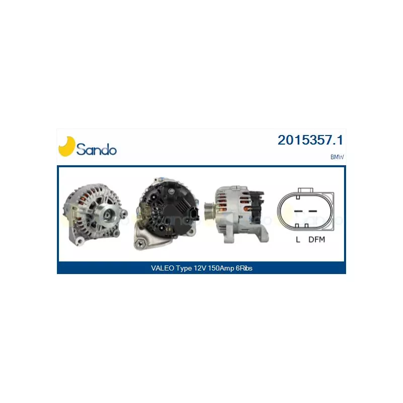 Alternateur SANDO 2015357.1