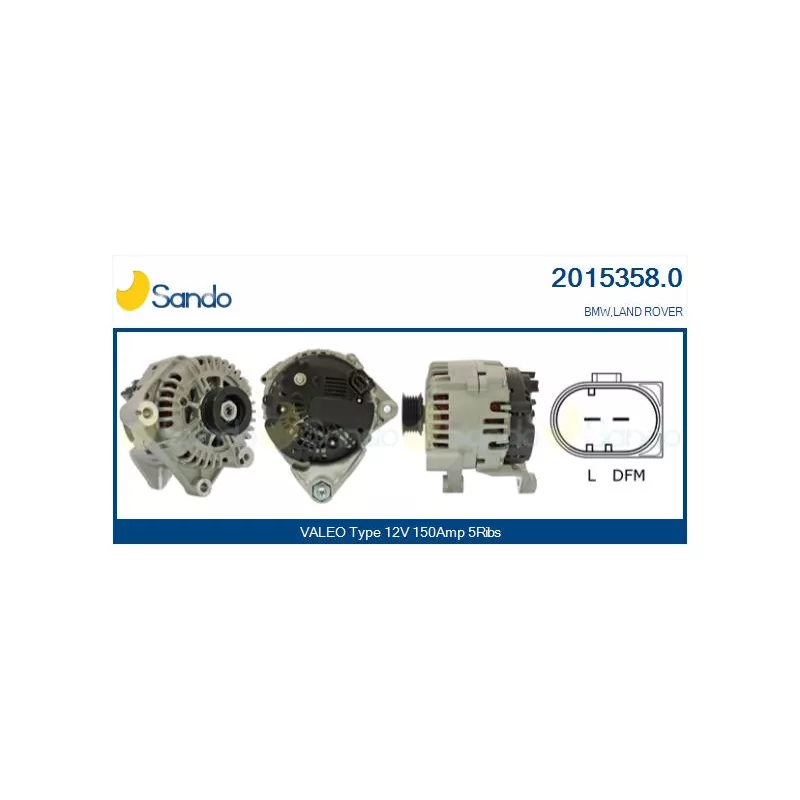 Alternateur SANDO 2015358.0