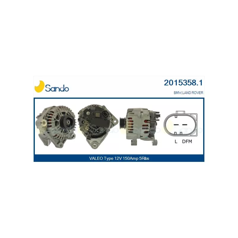 Alternateur SANDO 2015358.1