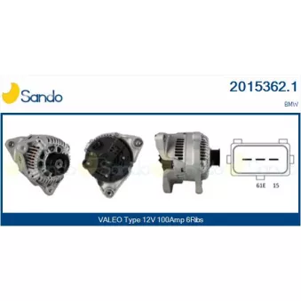 Alternateur SANDO 2015362.1