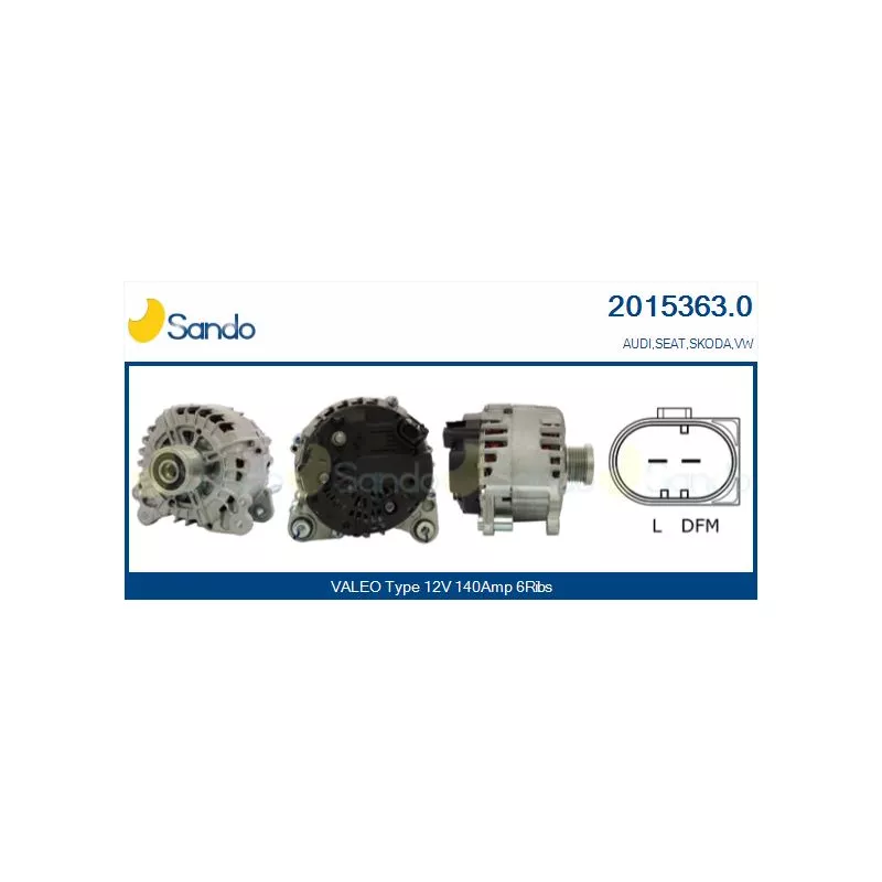 Alternateur SANDO 2015363.0