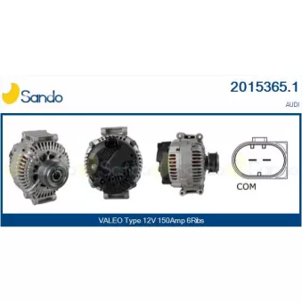 Alternateur SANDO 2015365.1