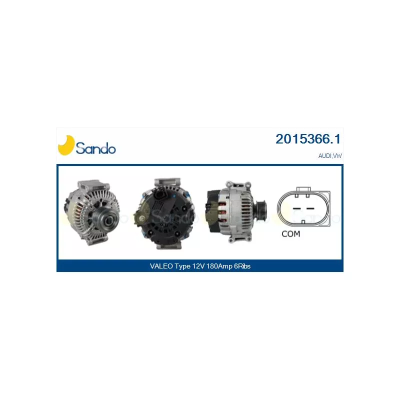Alternateur SANDO 2015366.1