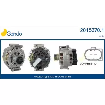Alternateur SANDO 2015370.1