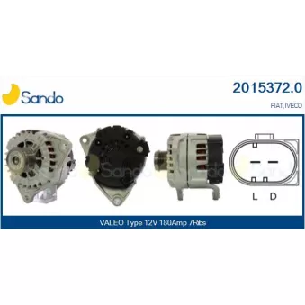 Alternateur SANDO 2015372.0