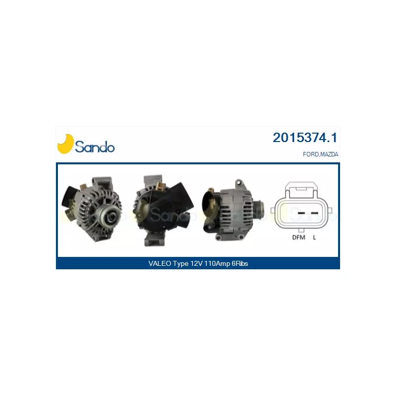 Alternateur SANDO 2015374.1
