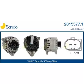 Alternateur SANDO 2015377.1