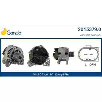Alternateur SANDO 2015379.0