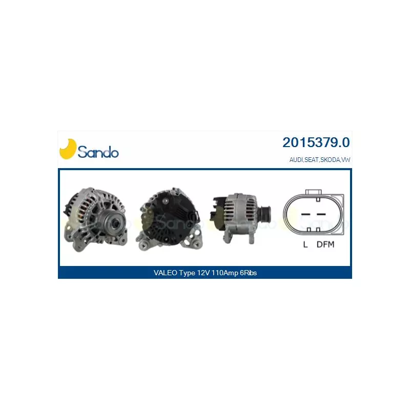 Alternateur SANDO 2015379.0