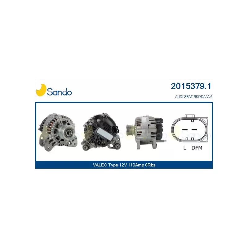 Alternateur SANDO 2015379.1