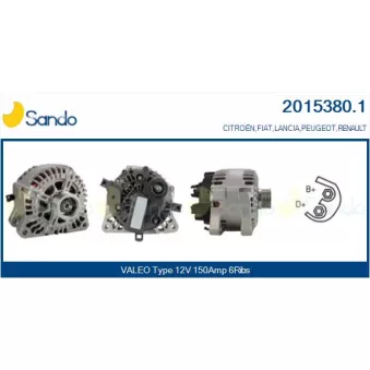 Alternateur SANDO 2015380.1
