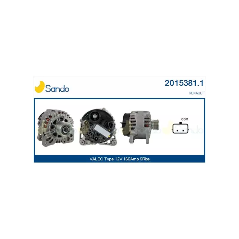 Alternateur SANDO 2015381.1