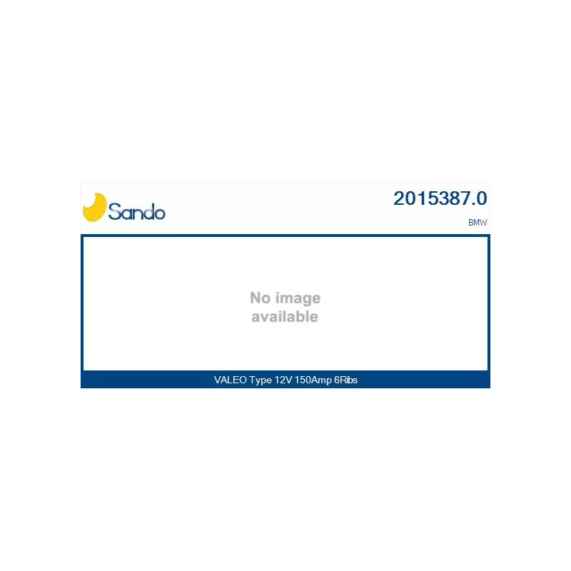 Alternateur SANDO 2015387.0