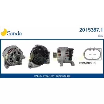 Alternateur SANDO 2015387.1