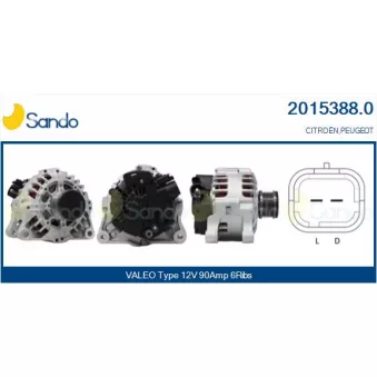 Alternateur SANDO 2015388.0