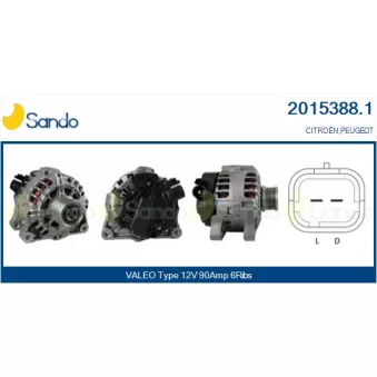 Alternateur SANDO 2015388.1