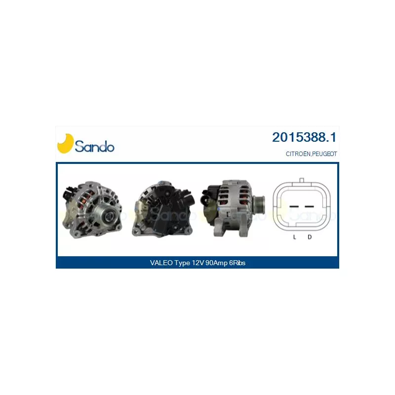 Alternateur SANDO 2015388.1