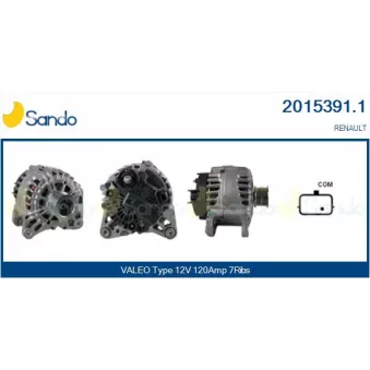Alternateur SANDO 2015391.1