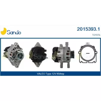 Alternateur SANDO 2015393.1